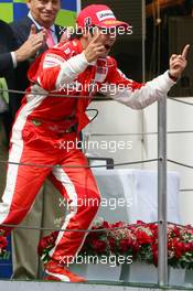 13.05.2007 Barcelona, Spain,  Winner, 1st, Felipe Massa (BRA), Scuderia Ferrari, F2007 - Formula 1 World Championship, Rd 4, Spanish Grand Prix, Sunday Podium