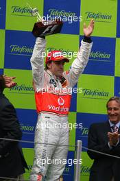 13.05.2007 Barcelona, Spain,  3rd, Fernando Alonso (ESP), McLaren Mercedes - Formula 1 World Championship, Rd 4, Spanish Grand Prix, Sunday Podium