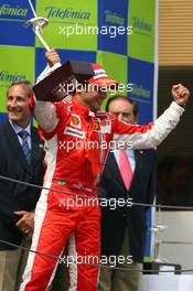 13.05.2007 Barcelona, Spain,  Winner, 1st, Felipe Massa (BRA), Scuderia Ferrari, F2007 - Formula 1 World Championship, Rd 4, Spanish Grand Prix, Sunday Podium