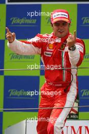 13.05.2007 Barcelona, Spain,  1st place Felipe Massa (BRA), Scuderia Ferrari - Formula 1 World Championship, Rd 4, Spanish Grand Prix, Sunday Podium