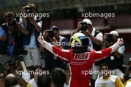 13.05.2007 Barcelona, Spain,  Felipe Massa (BRA), Scuderia Ferrari - Formula 1 World Championship, Rd 4, Spanish Grand Prix, Sunday Podium