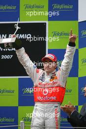 13.05.2007 Barcelona, Spain,  3rd place Fernando Alonso (ESP), McLaren Mercedes - Formula 1 World Championship, Rd 4, Spanish Grand Prix, Sunday Podium