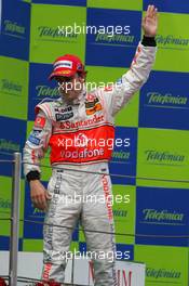 13.05.2007 Barcelona, Spain,  3rd, Fernando Alonso (ESP), McLaren Mercedes - Formula 1 World Championship, Rd 4, Spanish Grand Prix, Sunday Podium