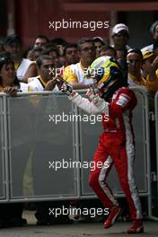 13.05.2007 Barcelona, Spain,  Felipe Massa (BRA), Scuderia Ferrari - Formula 1 World Championship, Rd 4, Spanish Grand Prix, Sunday Podium