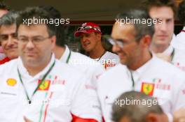 13.05.2007 Barcelona, Spain,  Michael Schumacher (GER), Scuderia Ferrari, Advisor - Formula 1 World Championship, Rd 4, Spanish Grand Prix, Sunday Podium