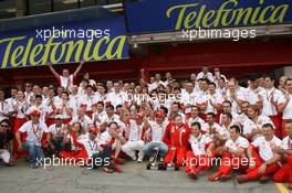 13.05.2007 Barcelona, Spain,  Michael Schumacher (GER), Scuderia Ferrari, Advisor, Felipe Massa (BRA), Scuderia Ferrari, Jean Todt (FRA), Scuderia Ferrari, Ferrari CEO - Formula 1 World Championship, Rd 4, Spanish Grand Prix, Sunday Podium