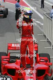 13.05.2007 Barcelona, Spain,  1st place Felipe Massa (BRA), Scuderia Ferrari - Formula 1 World Championship, Rd 4, Spanish Grand Prix, Sunday Podium