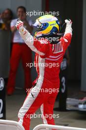 13.05.2007 Barcelona, Spain,  1st place Felipe Massa (BRA), Scuderia Ferrari - Formula 1 World Championship, Rd 4, Spanish Grand Prix, Sunday Podium