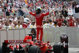 13.05.2007 Barcelona, Spain,  Winner, Felipe Massa (BRA), Scuderia Ferrari - Formula 1 World Championship, Rd 4, Spanish Grand Prix, Sunday Podium