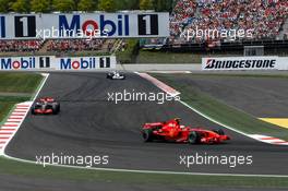 13.05.2007 Barcelona, Spain,  Kimi Raikkonen (FIN), Räikkönen, Scuderia Ferrari, F2007 - Formula 1 World Championship, Rd 4, Spanish Grand Prix, Sunday Race