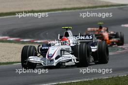 13.05.2007 Barcelona, Spain,  Robert Kubica (POL),  BMW Sauber F1 Team  - Formula 1 World Championship, Rd 4, Spanish Grand Prix, Sunday Race