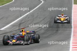 13.05.2007 Barcelona, Spain,  David Coulthard (GBR), Red Bull Racing, RB3 - Formula 1 World Championship, Rd 4, Spanish Grand Prix, Sunday Race