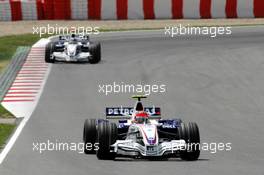 13.05.2007 Barcelona, Spain,  Robert Kubica (POL), BMW Sauber F1 Team, F1.07 - Formula 1 World Championship, Rd 4, Spanish Grand Prix, Sunday Race