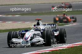 13.05.2007 Barcelona, Spain,  Nick Heidfeld (GER), BMW Sauber F1 Team  - Formula 1 World Championship, Rd 4, Spanish Grand Prix, Sunday Race