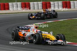 13.05.2007 Barcelona, Spain,  Heikki Kovalainen (FIN), Renault F1 Team, R27 - Formula 1 World Championship, Rd 4, Spanish Grand Prix, Sunday Race