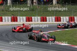 13.05.2007 Barcelona, Spain,  Lewis Hamilton (GBR), McLaren Mercedes, MP4-22 - Formula 1 World Championship, Rd 4, Spanish Grand Prix, Sunday Race