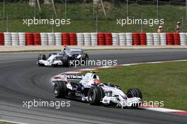 13.05.2007 Barcelona, Spain,  Robert Kubica (POL), BMW Sauber F1 Team, F1.07 - Formula 1 World Championship, Rd 4, Spanish Grand Prix, Sunday Race