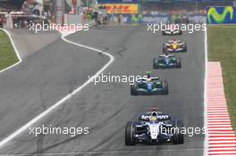 13.05.2007 Barcelona, Spain,  Nico Rosberg (GER), WilliamsF1 Team, FW29 - Formula 1 World Championship, Rd 4, Spanish Grand Prix, Sunday Race