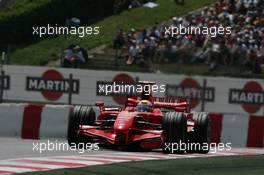 13.05.2007 Barcelona, Spain,  Felipe Massa (BRA), Scuderia Ferrari, F2007 - Formula 1 World Championship, Rd 4, Spanish Grand Prix, Sunday Race