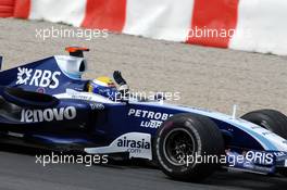 13.05.2007 Barcelona, Spain,  Nico Rosberg (GER), WilliamsF1 Team, FW29 - Formula 1 World Championship, Rd 4, Spanish Grand Prix, Sunday Race