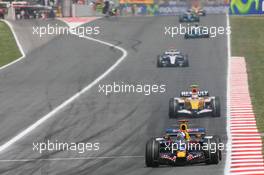 13.05.2007 Barcelona, Spain,  David Coulthard (GBR), Red Bull Racing, RB3 - Formula 1 World Championship, Rd 4, Spanish Grand Prix, Sunday Race