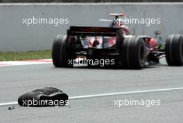 13.05.2007 Barcelona, Spain,  A Bridgestone tyre carcus - Formula 1 World Championship, Rd 4, Spanish Grand Prix, Sunday Race