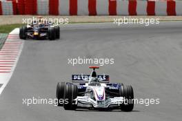 13.05.2007 Barcelona, Spain,  Nick Heidfeld (GER), BMW Sauber F1 Team, F1.07 - Formula 1 World Championship, Rd 4, Spanish Grand Prix, Sunday Race