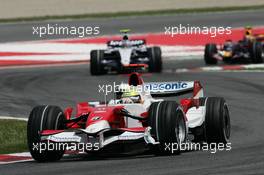 13.05.2007 Barcelona, Spain,  Ralf Schumacher (GER), Toyota Racing, TF107 - Formula 1 World Championship, Rd 4, Spanish Grand Prix, Sunday Race