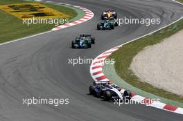 13.05.2007 Barcelona, Spain,  Nico Rosberg (GER), WilliamsF1 Team, FW29 - Formula 1 World Championship, Rd 4, Spanish Grand Prix, Sunday Race