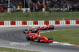 13.05.2007 Barcelona, Spain,  Felipe Massa (BRA), Scuderia Ferrari, F2007 - Formula 1 World Championship, Rd 4, Spanish Grand Prix, Sunday Race