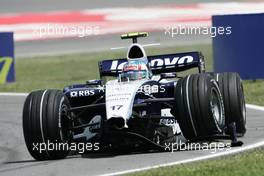 13.05.2007 Barcelona, Spain,  Alexander Wurz (AUT), Williams F1 Team, FW29 - Formula 1 World Championship, Rd 4, Spanish Grand Prix, Sunday Race