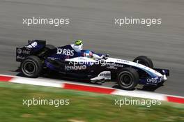 12.05.2007 Barcelona, Spain,  Alexander Wurz (AUT), Williams F1 Team, FW29 - Formula 1 World Championship, Rd 4, Spanish Grand Prix, Saturday Qualifying