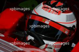 12.05.2007 Barcelona, Spain,  Kimi Raikkonen (FIN), Räikkönen, Scuderia Ferrari, F2007 - Formula 1 World Championship, Rd 4, Spanish Grand Prix, Saturday Practice