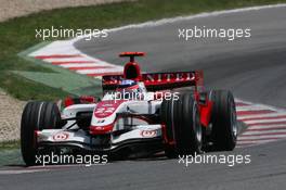 12.05.2007 Barcelona, Spain,  Takuma Sato (JPN), Super Aguri F1, SA07 - Formula 1 World Championship, Rd 4, Spanish Grand Prix, Saturday Qualifying