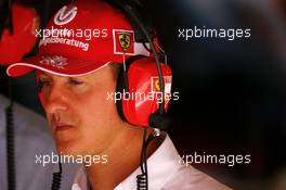 12.05.2007 Barcelona, Spain,  Michael Schumacher (GER), Scuderia Ferrari, Advisor - Formula 1 World Championship, Rd 4, Spanish Grand Prix, Saturday Practice