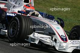 12.05.2007 Barcelona, Spain,  Robert Kubica (POL), BMW Sauber F1 Team, F1.07 - Formula 1 World Championship, Rd 4, Spanish Grand Prix, Saturday Practice