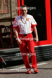 12.05.2007 Barcelona, Spain,  Stefano Domenicali (ITA), Scuderia Ferrari, Sporting Director - Formula 1 World Championship, Rd 4, Spanish Grand Prix, Saturday