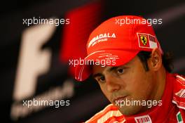 12.05.2007 Barcelona, Spain,  Felipe Massa (BRA), Scuderia Ferrari - Formula 1 World Championship, Rd 4, Spanish Grand Prix, Saturday Press Conference