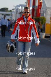 12.05.2007 Barcelona, Spain,  Michael Schumacher (GER), Scuderia Ferrari, Advisor - Formula 1 World Championship, Rd 4, Spanish Grand Prix, Saturday