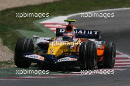 12.05.2007 Barcelona, Spain,  Heikki Kovalainen (FIN), Renault F1 Team, R27 - Formula 1 World Championship, Rd 4, Spanish Grand Prix, Saturday Qualifying