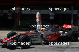 12.05.2007 Barcelona, Spain,  Lewis Hamilton (GBR), McLaren Mercedes, MP4-22 - Formula 1 World Championship, Rd 4, Spanish Grand Prix, Saturday Qualifying