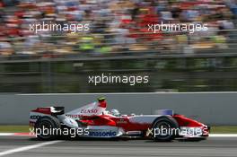 12.05.2007 Barcelona, Spain,  Jarno Trulli (ITA), Toyota Racing, TF107 - Formula 1 World Championship, Rd 4, Spanish Grand Prix, Saturday Qualifying