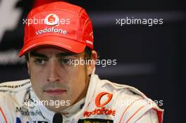 12.05.2007 Barcelona, Spain,  Fernando Alonso (ESP), McLaren Mercedes - Formula 1 World Championship, Rd 4, Spanish Grand Prix, Saturday Press Conference