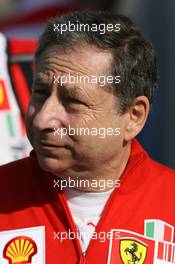 12.05.2007 Barcelona, Spain,  Jean Todt (FRA), Scuderia Ferrari, Ferrari CEO - Formula 1 World Championship, Rd 4, Spanish Grand Prix, Saturday