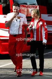 12.05.2007 Barcelona, Spain,  Sabine Kehm (GER), Michael Schumacher's personal press officer - Formula 1 World Championship, Rd 4, Spanish Grand Prix, Saturday