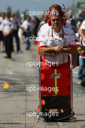 12.05.2007 Barcelona, Spain,  Scuderia Ferrari, Team member - Formula 1 World Championship, Rd 4, Spanish Grand Prix, Saturday Practice