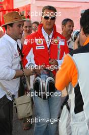 12.05.2007 Barcelona, Spain,  Michael Schumacher (GER), Scuderia Ferrari, Advisor - Formula 1 World Championship, Rd 4, Spanish Grand Prix, Saturday