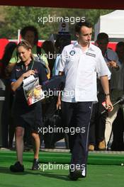 12.05.2007 Barcelona, Spain,  Robert Kubica (POL),  BMW Sauber F1 Team - Formula 1 World Championship, Rd 4, Spanish Grand Prix, Saturday