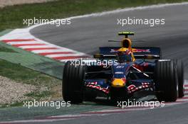 12.05.2007 Barcelona, Spain,  Mark Webber (AUS), Red Bull Racing, RB3 - Formula 1 World Championship, Rd 4, Spanish Grand Prix, Saturday Qualifying