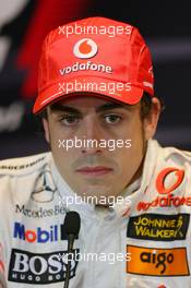 12.05.2007 Barcelona, Spain,  Fernando Alonso (ESP), McLaren Mercedes - Formula 1 World Championship, Rd 4, Spanish Grand Prix, Saturday Press Conference